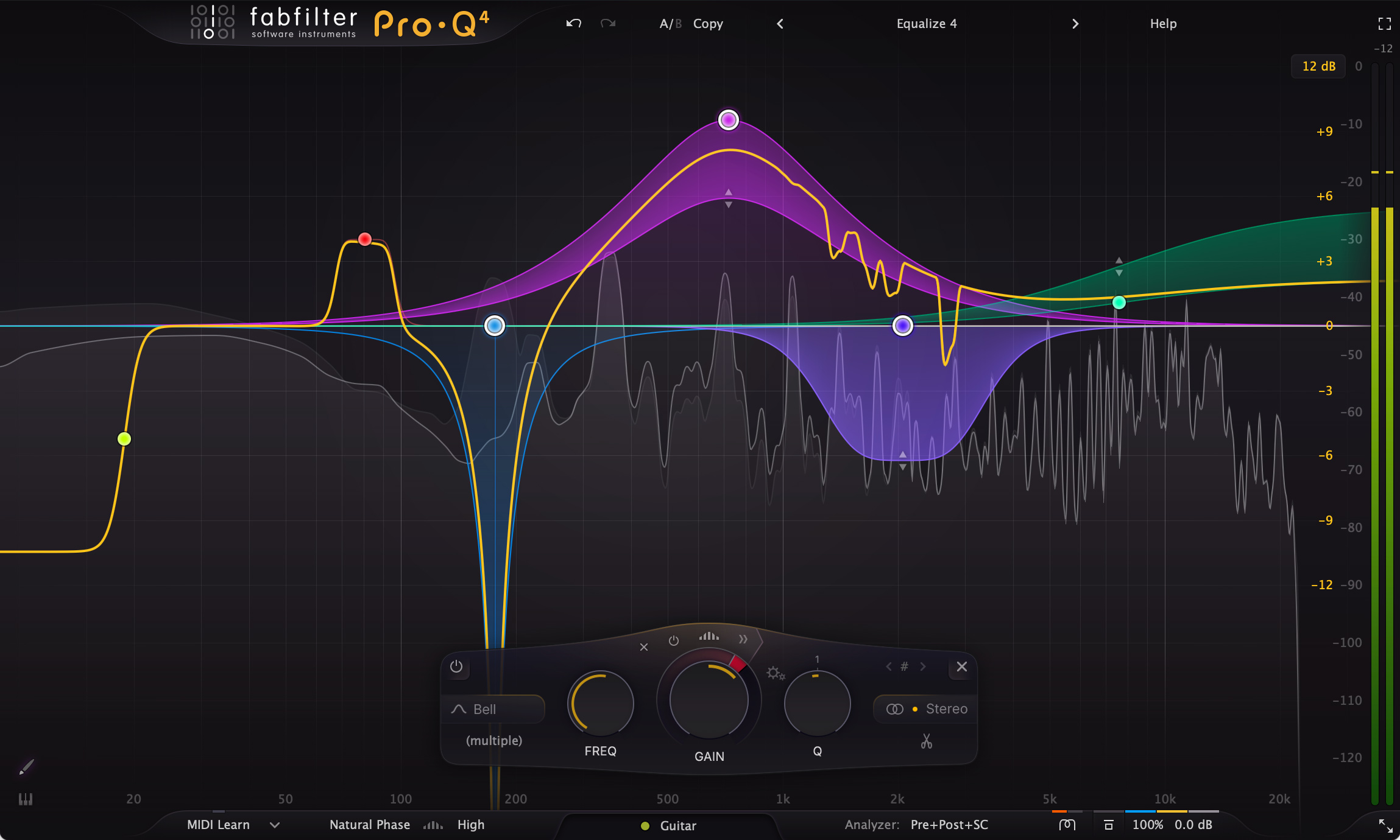 FabFilter Pro-Q 4の公式画面